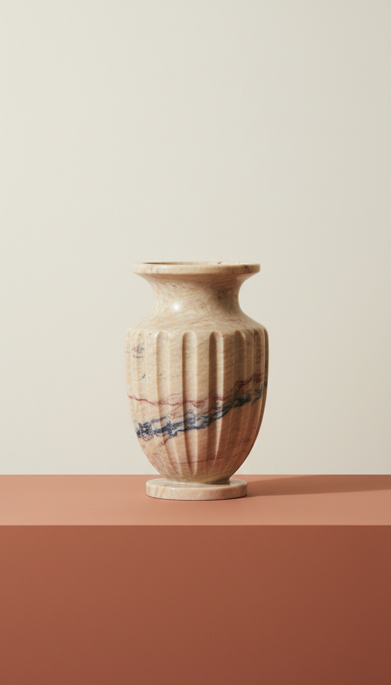 Marble Statement Vase