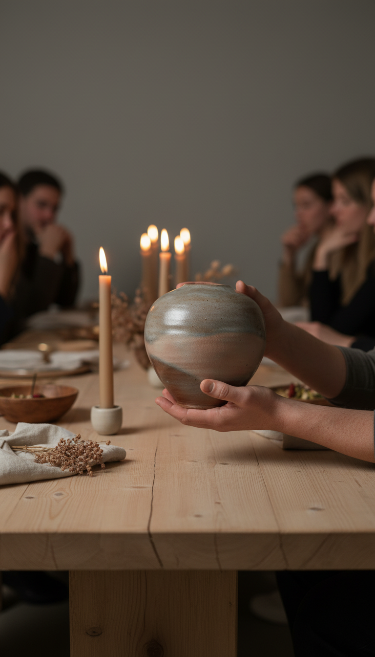 Handcrafted Ceramic Vessel, view 3