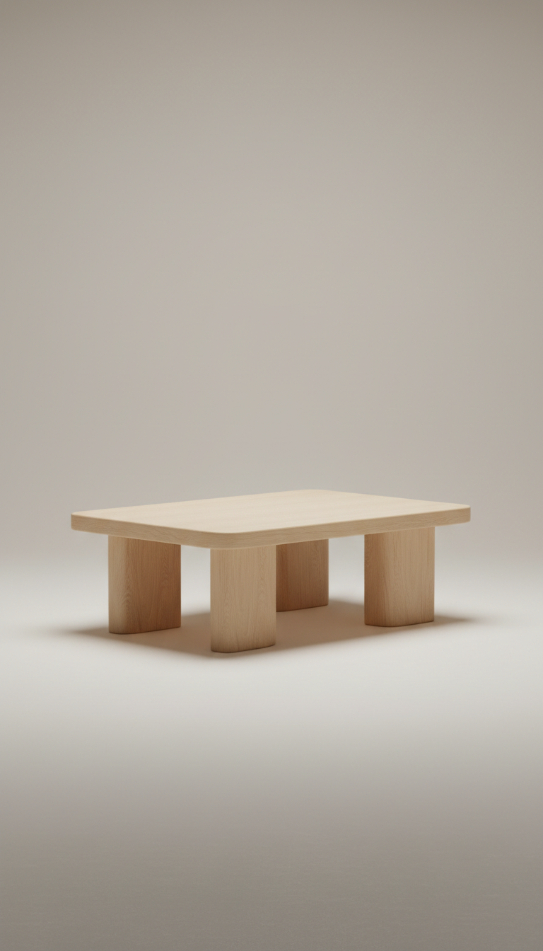 Sand Oak Coffee Table