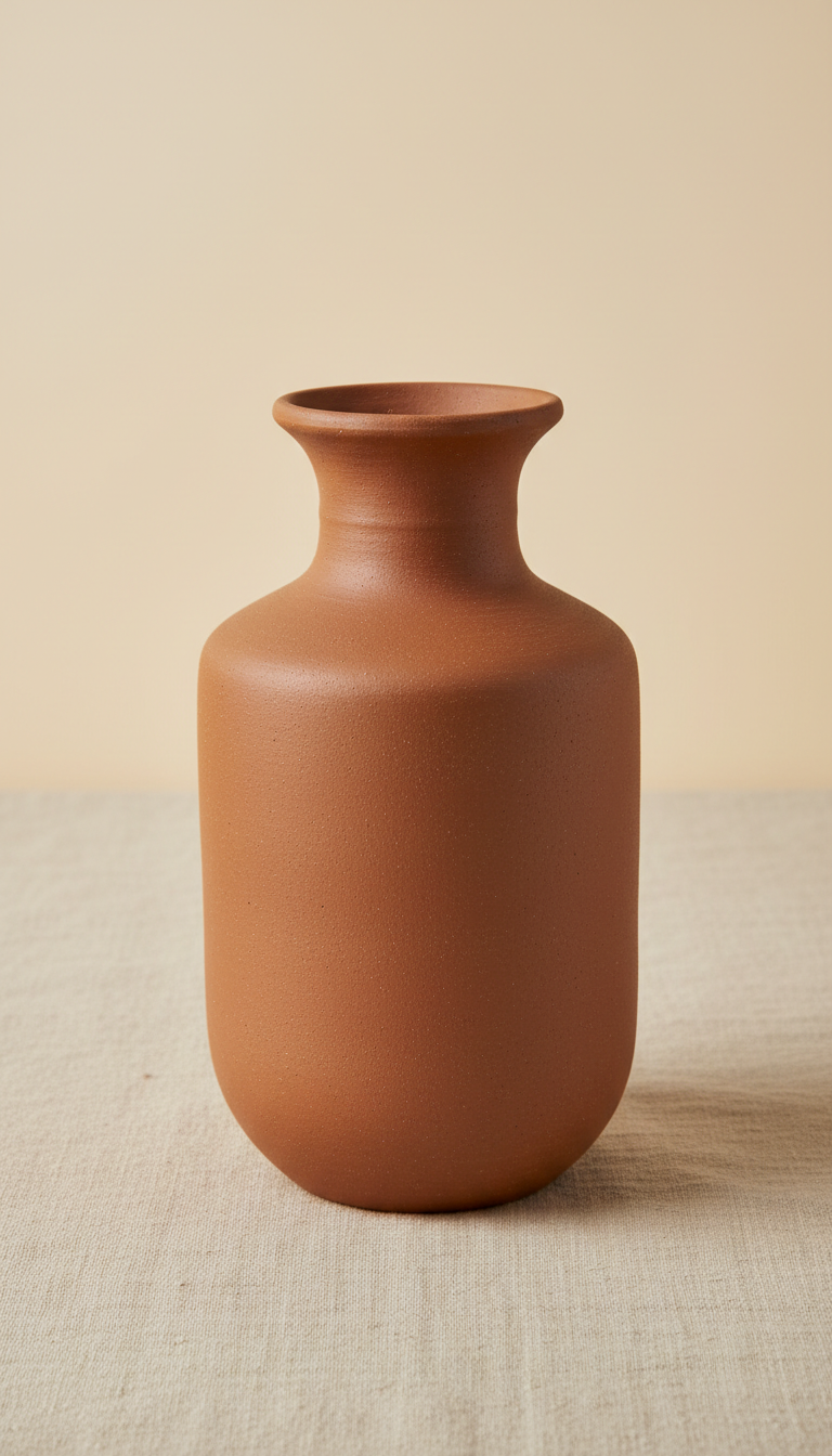 Handcrafted Terracotta Vase