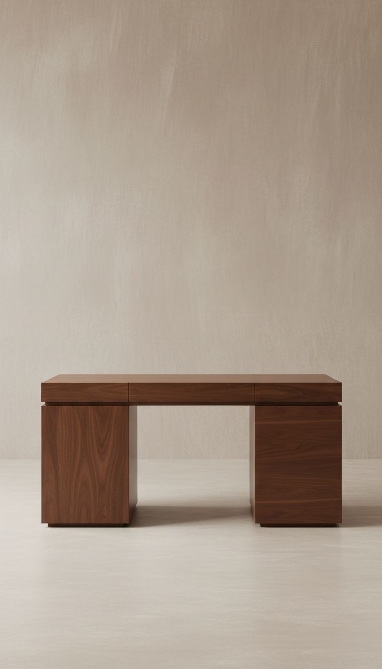 Walnut Executive Desk