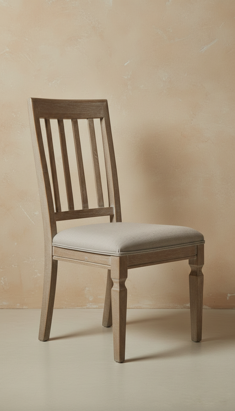 Dining Chair in Antiqued Ash, view 2
