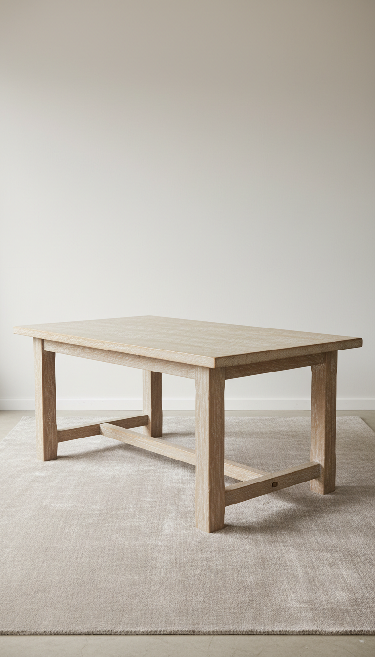 Driftwood Oak Dining Table