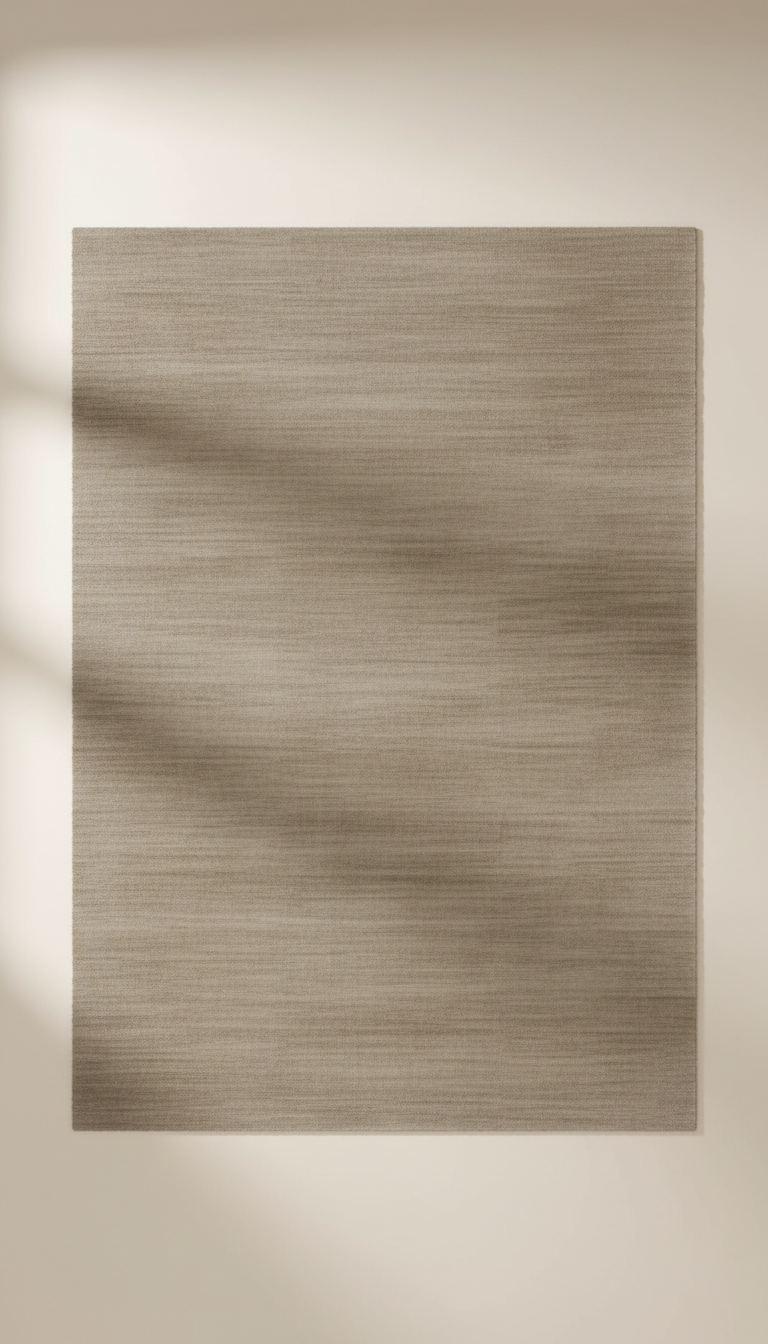 Ash Taupe Hand-Tufted Carpet