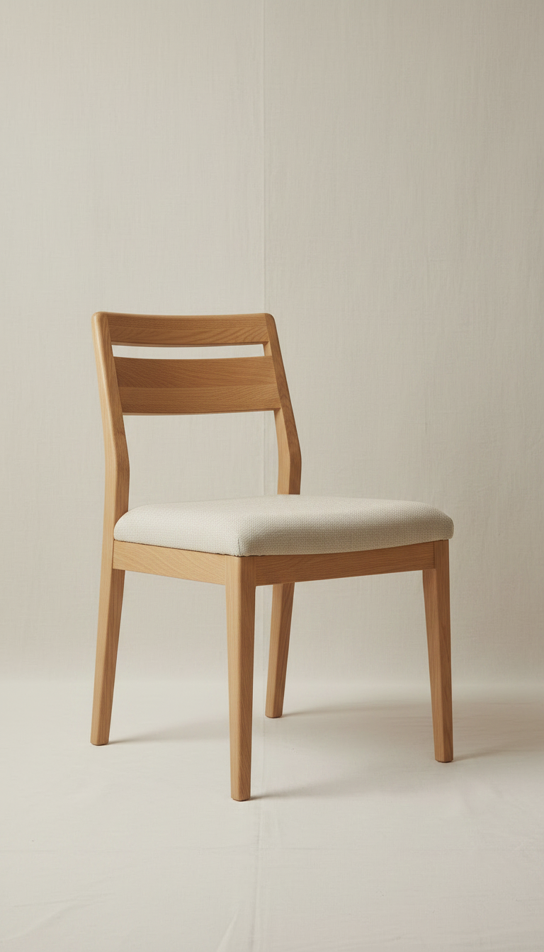 Oak Dining Chair, view 2