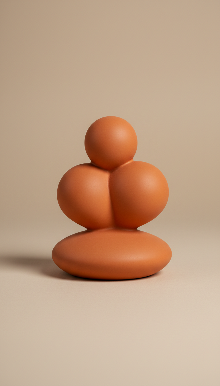 Sculptural Terracotta Showpiece