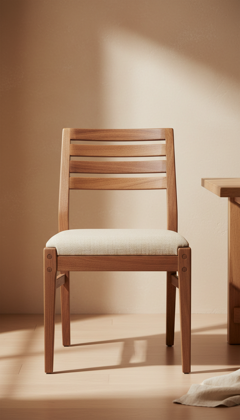 Handcrafted Wooden Dining Chair