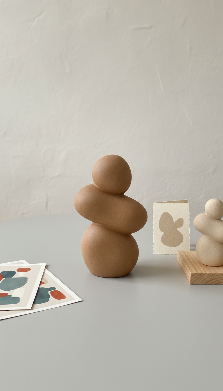 Minimalist Ceramic Sculpture