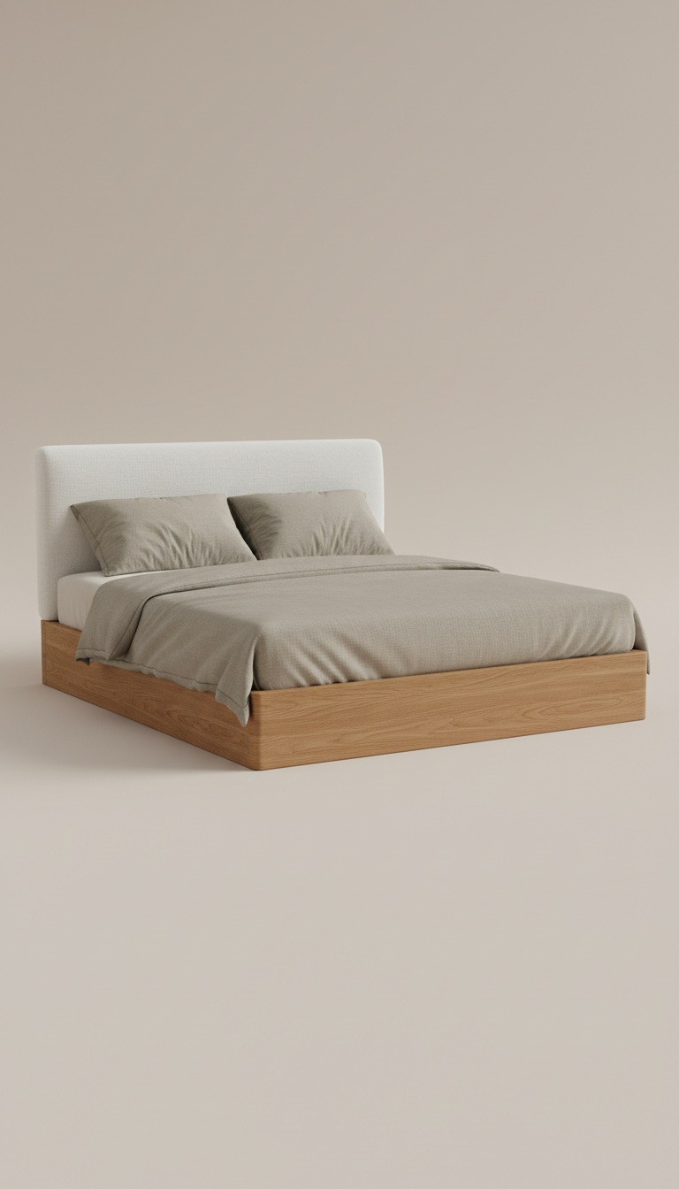 Noor Upholstered Platform Bed