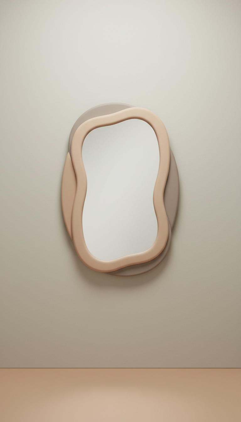 Dune Contour Mirror Glossy Finish