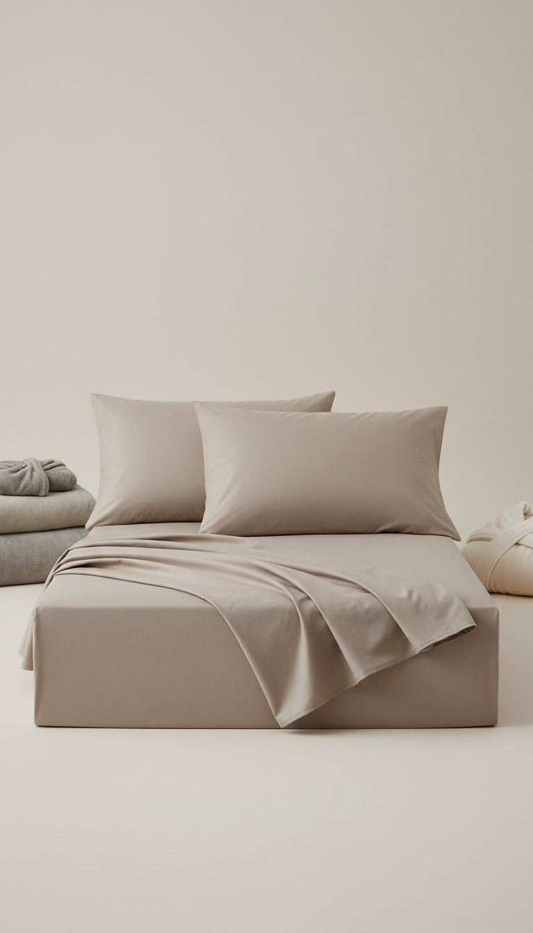 Brushed Cotton Bedsheet Set