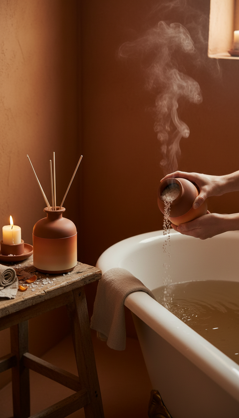 Terracotta Aroma Diffuser – close-up detail