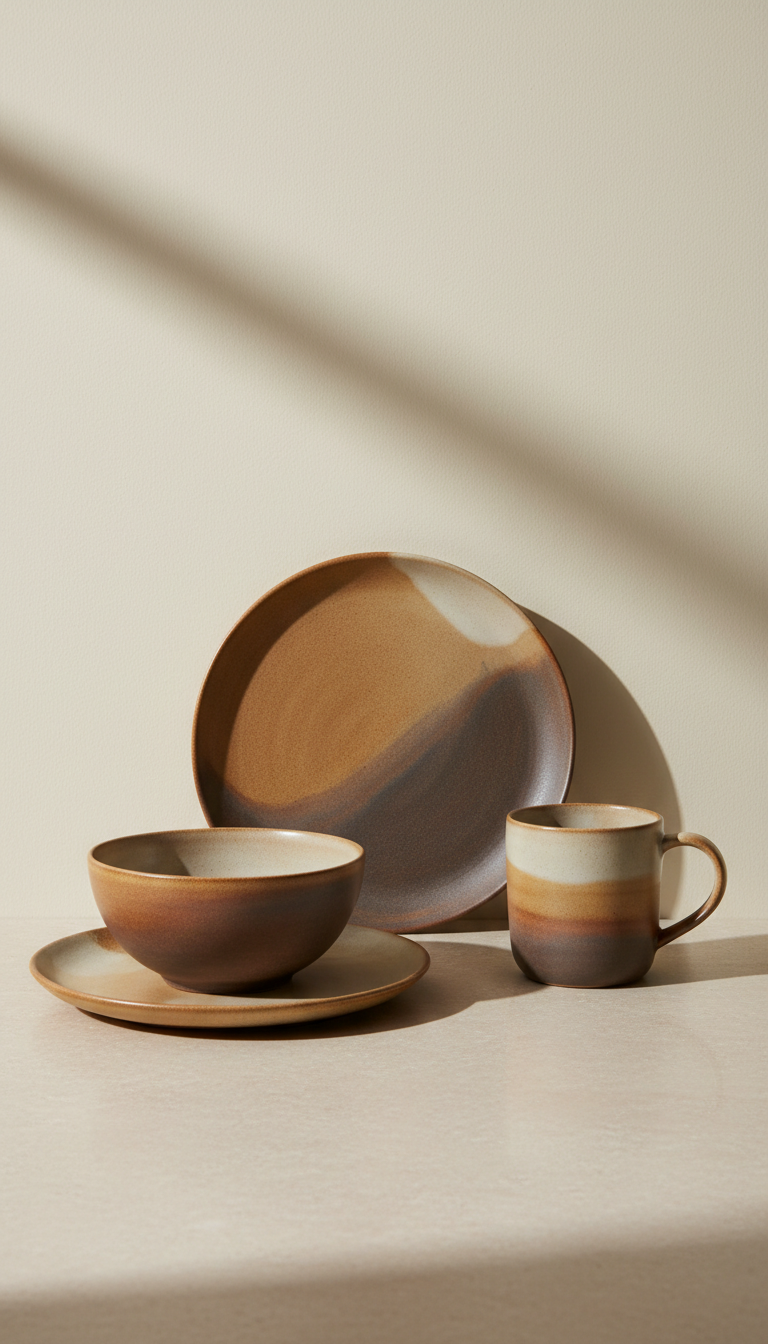 Handmade Stoneware Dinner Set