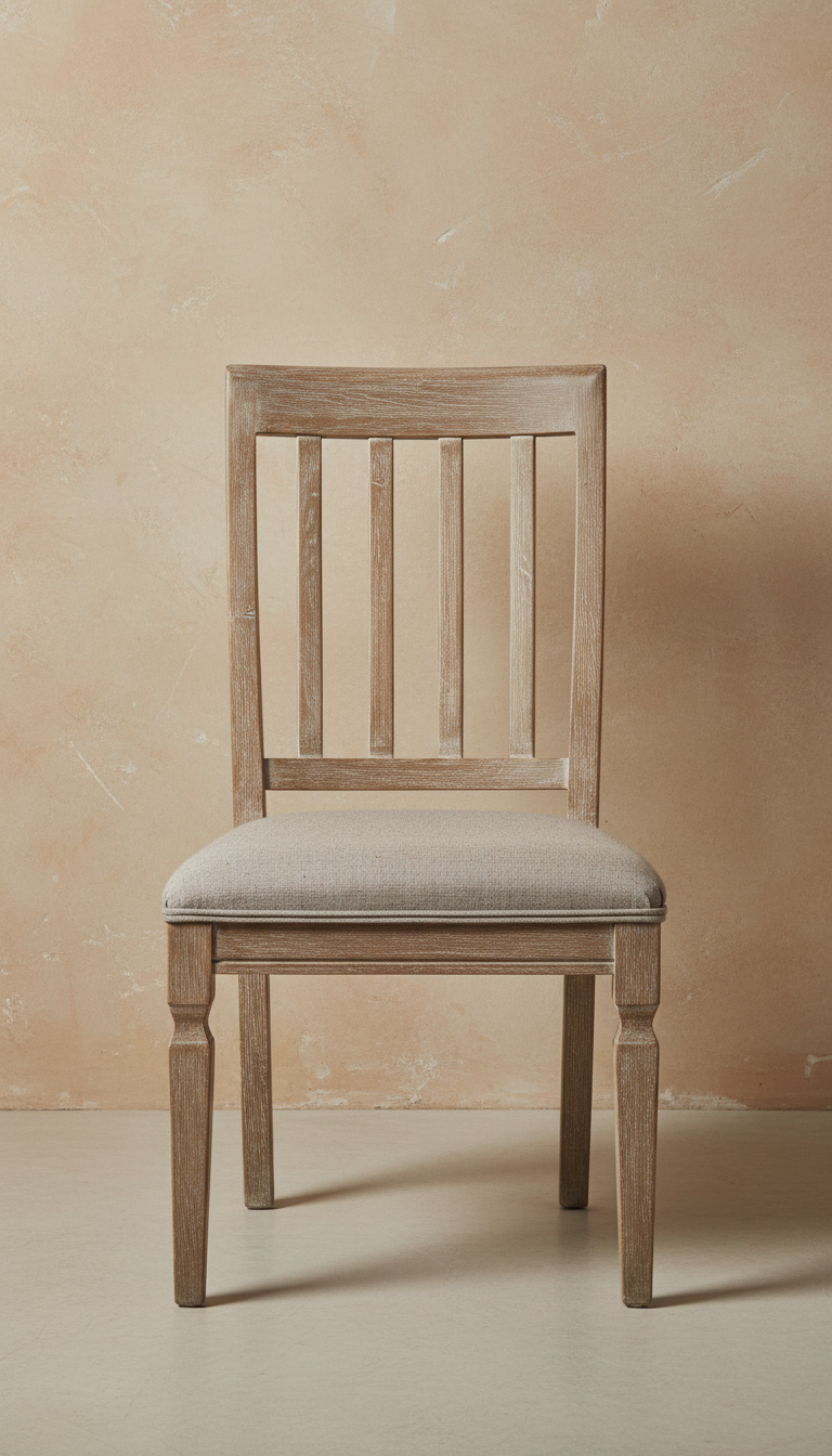 Dining Chair in Antiqued Ash