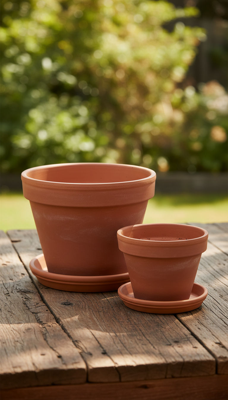 Classic Terracotta Planter Set of Three, view 2