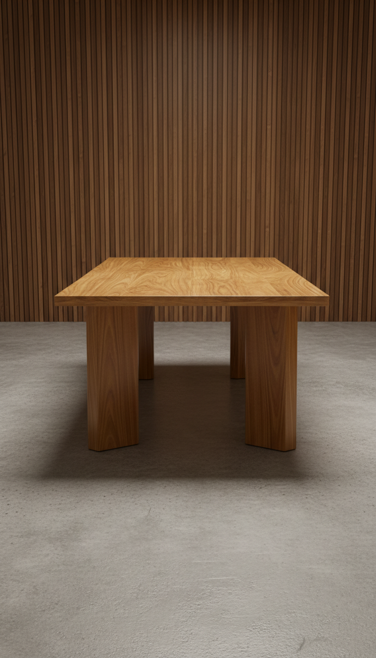 Teak Wood Dining Table, view 2
