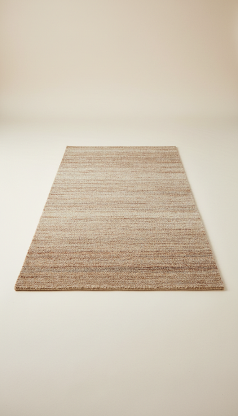 Warm Sand Wool Runner