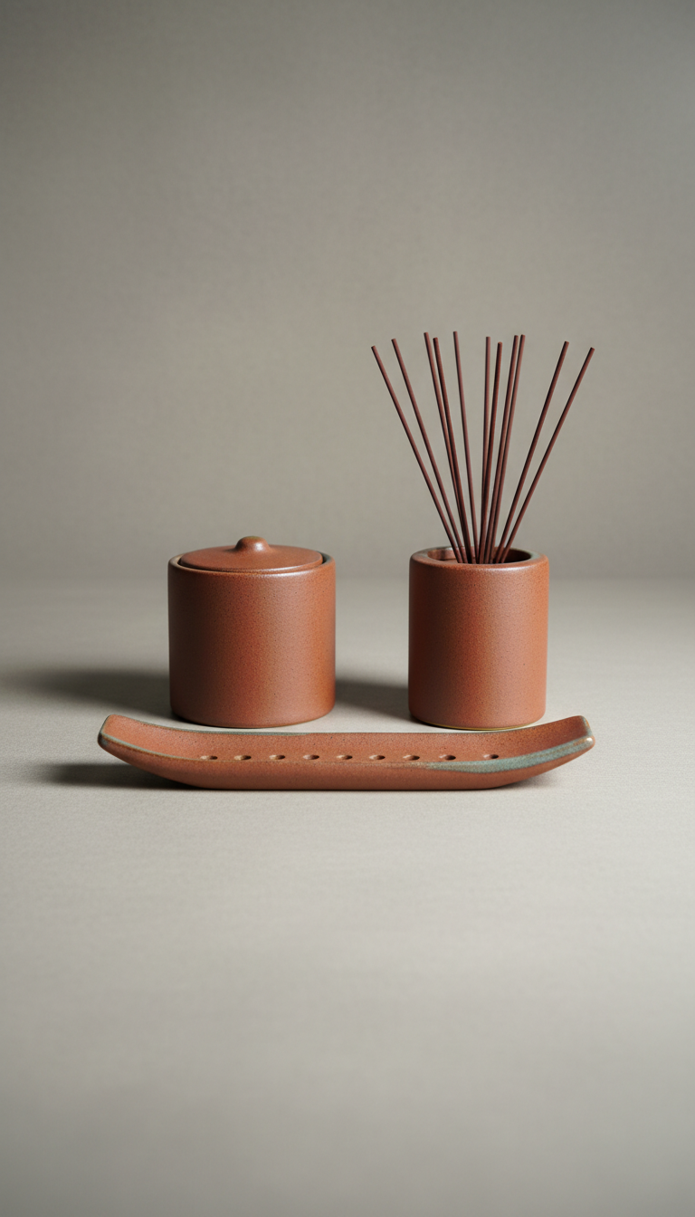 Burnt Sienna Incense Gift Set