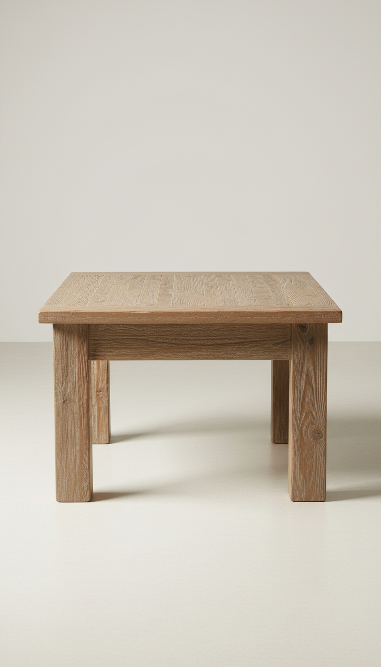 Reclaimed Wood Accent Table